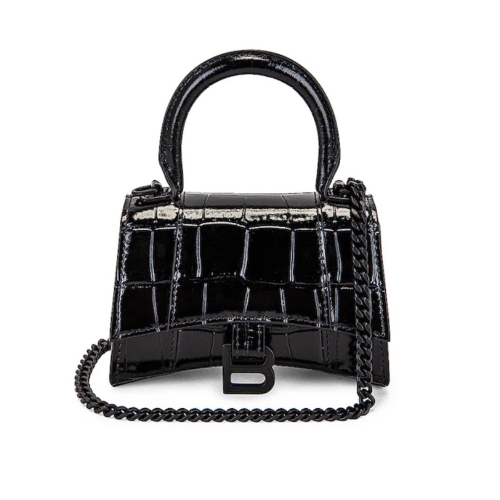 Balenciaga croc bag.